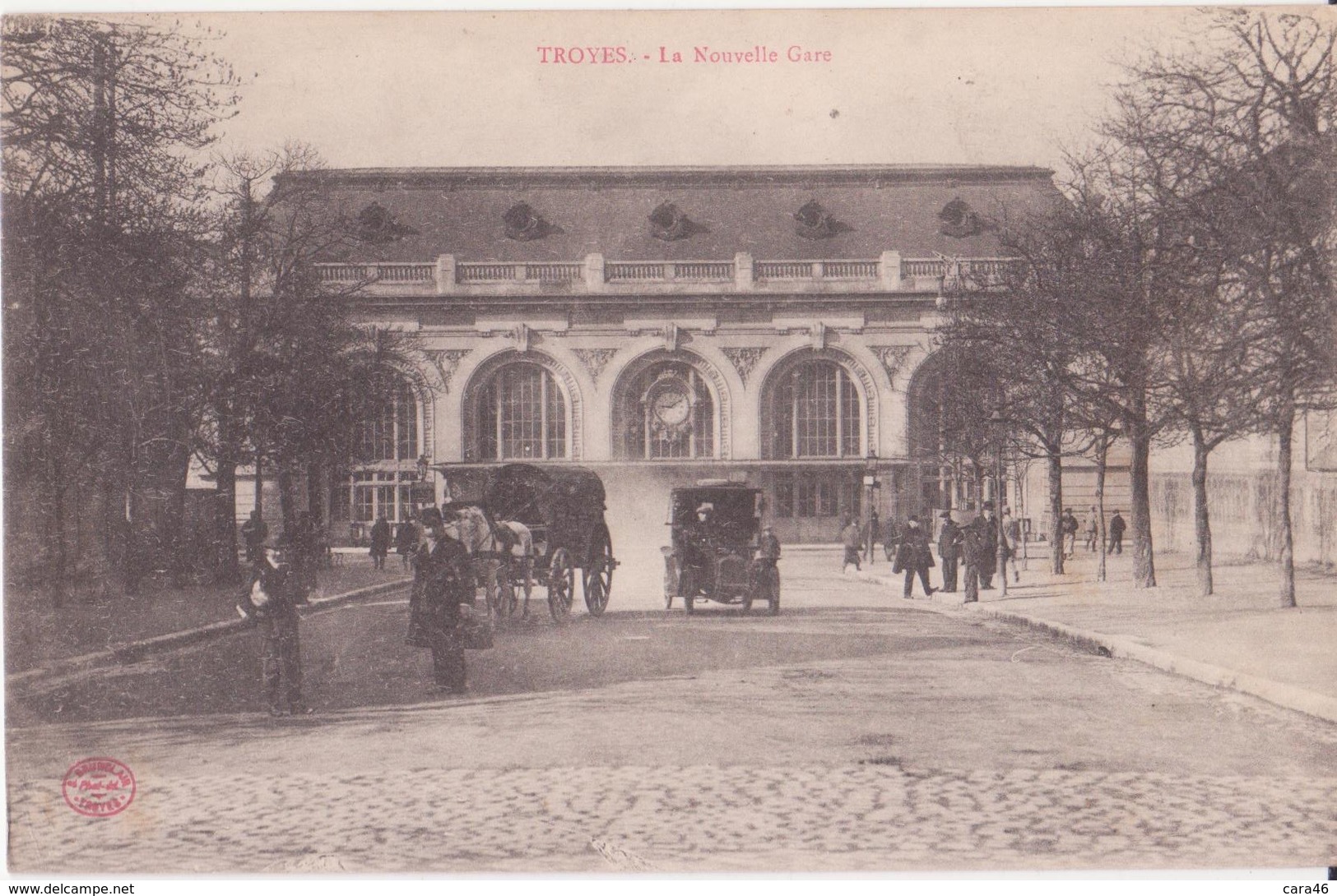 CPA - TROYES La Nouvelle Gare - Troyes