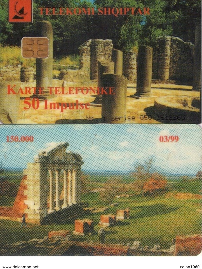 ALBANIA.ALB-29. RUINS - RUINAS. 50U. 03-1999. (050) - Albanien