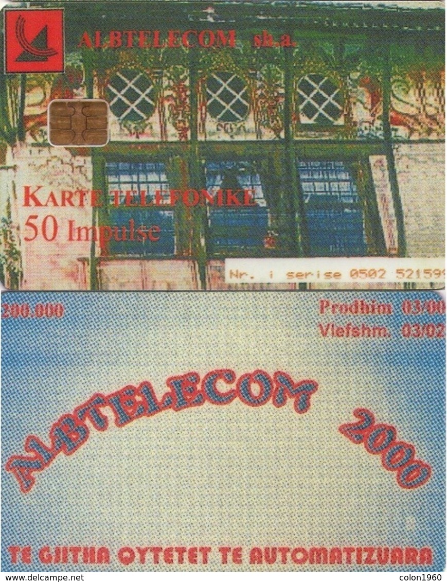 ALBANIA. ALB-45. Decorative Windows. 03-2000. (049) - Albania