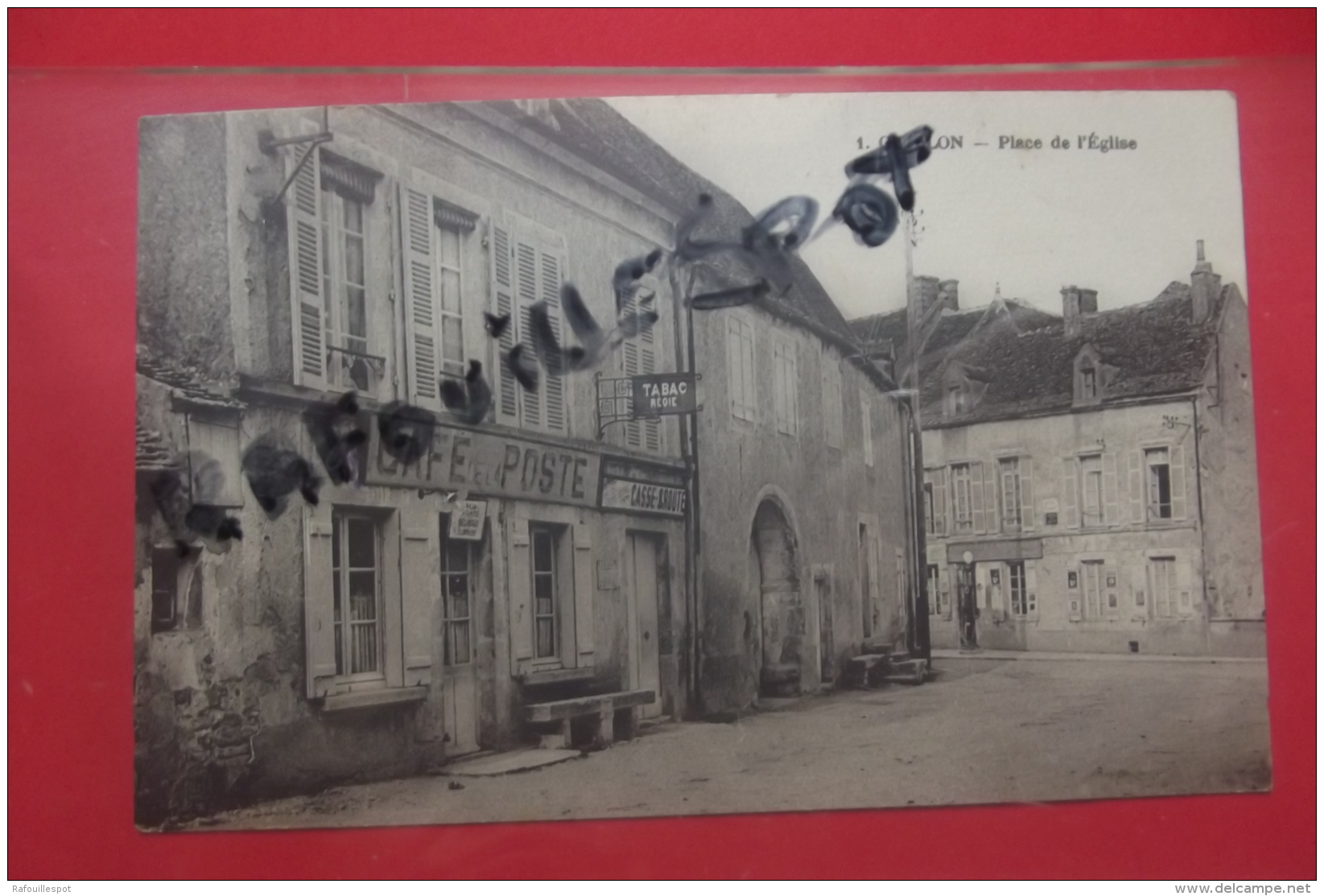 C P Guillon Place De L'eglise N 1 Cafe Poste - Guillon