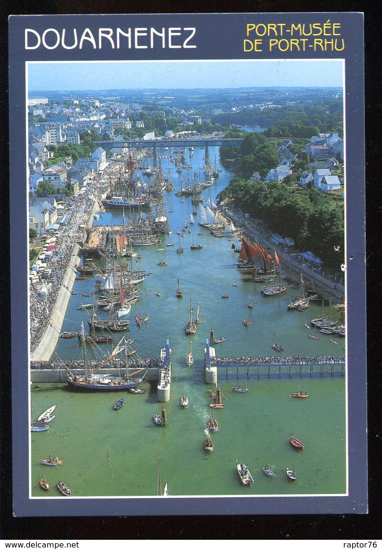 CPM 29 DOUARNENEZ Rassemblement De Voiliers Dans Le Port Musée De Port Rhu - Douarnenez