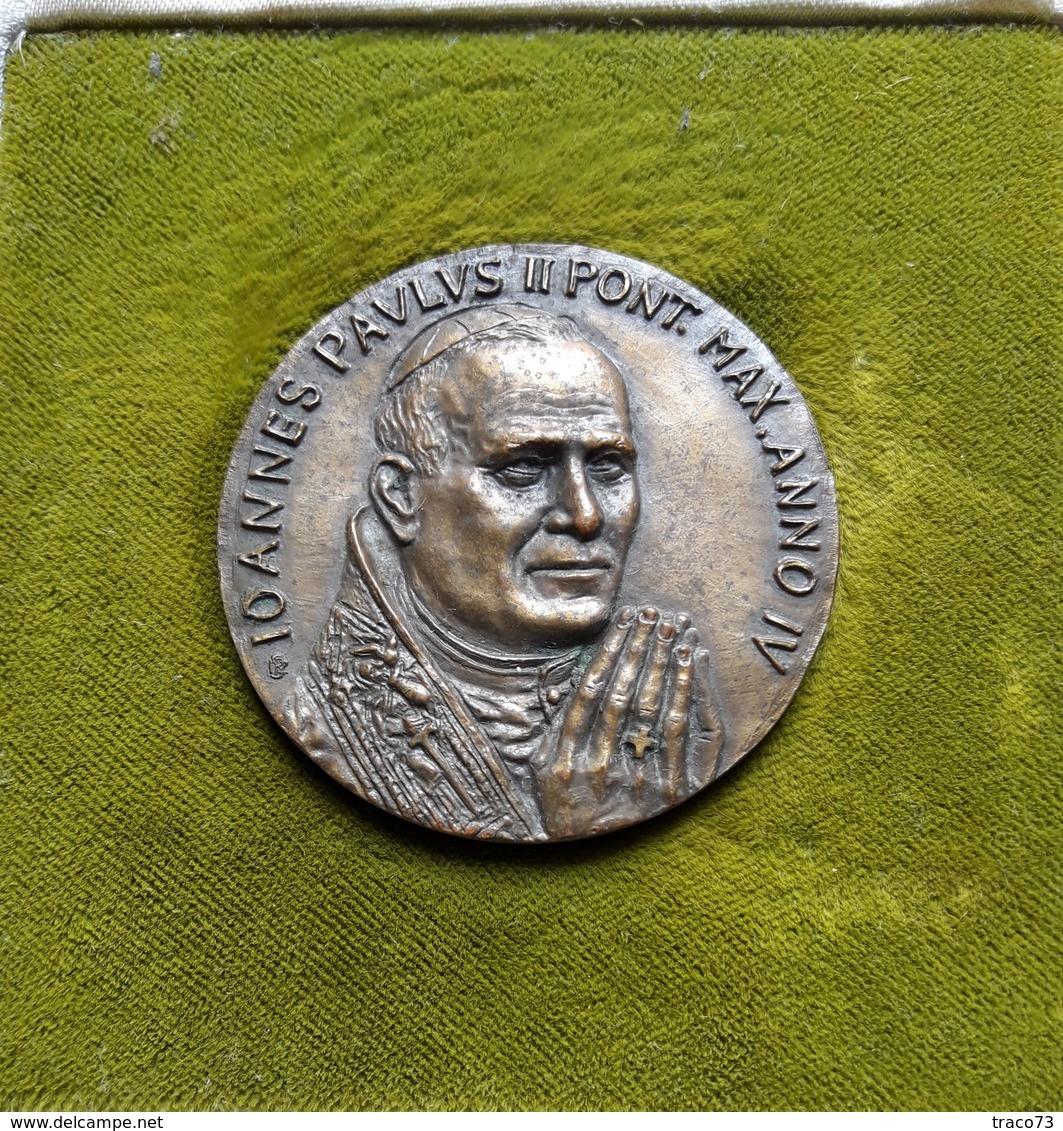 PAPA GIOVANNI PAOLO II /  Medaglia _ ANNO IV  - INC. Antonio BERTI - Altri & Non Classificati