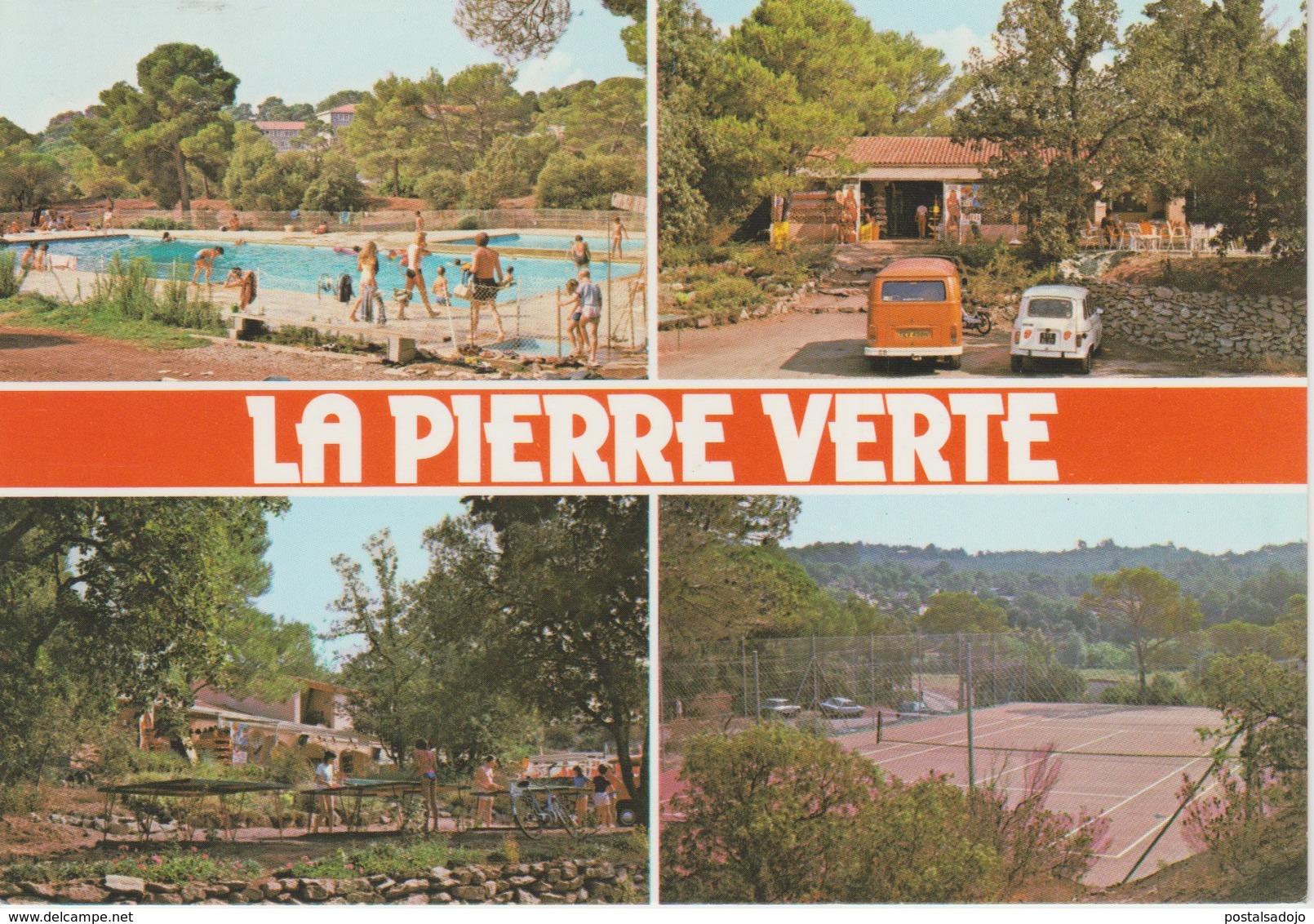 (FRA1081) FREJUS. CAMPING LA PIERRE VERTE . TENNIS TABLE. PING PONG - Frejus