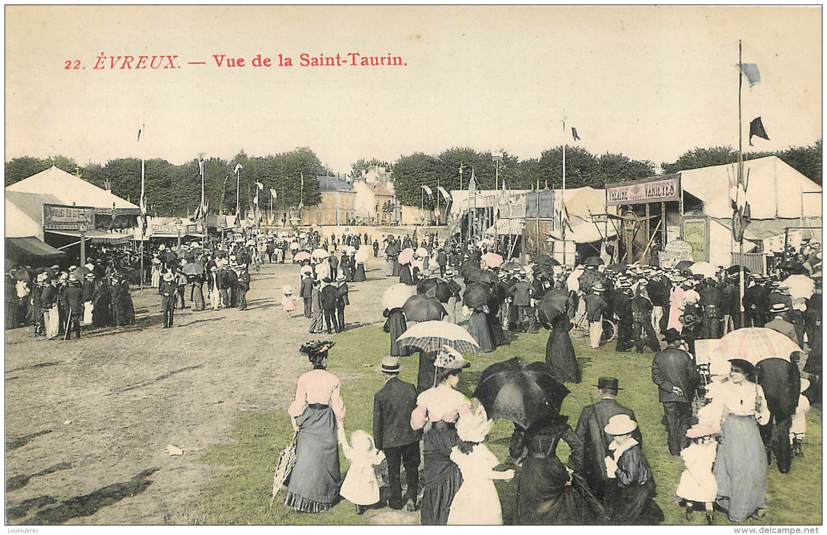 EVREUX VUE DE LA SAINT TAURIN - Evreux