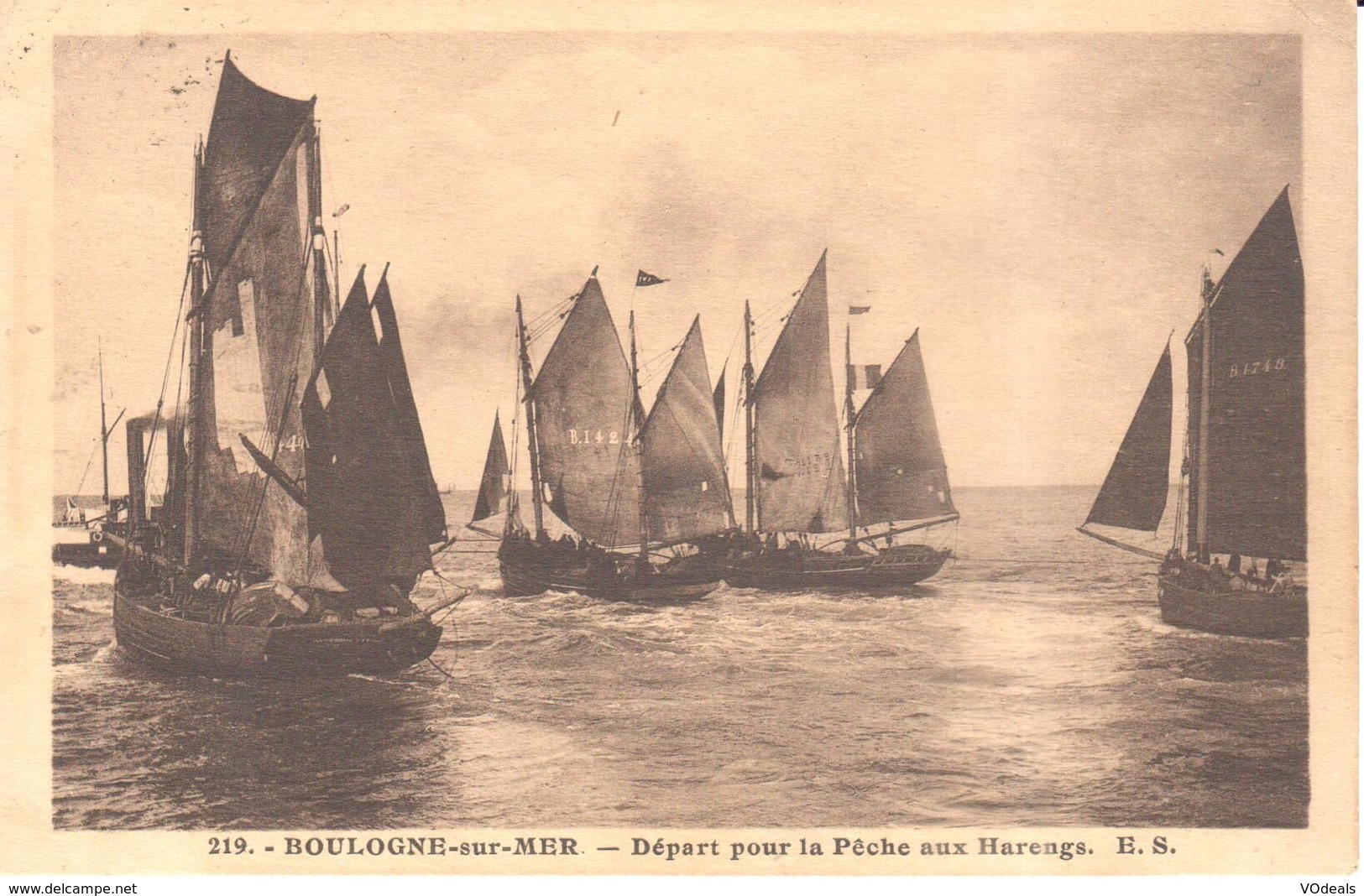 (62) Pas De Calais -Boulogne-sur-Mer - Départ Pour La Pêche Aux Harengs - Boulogne Sur Mer