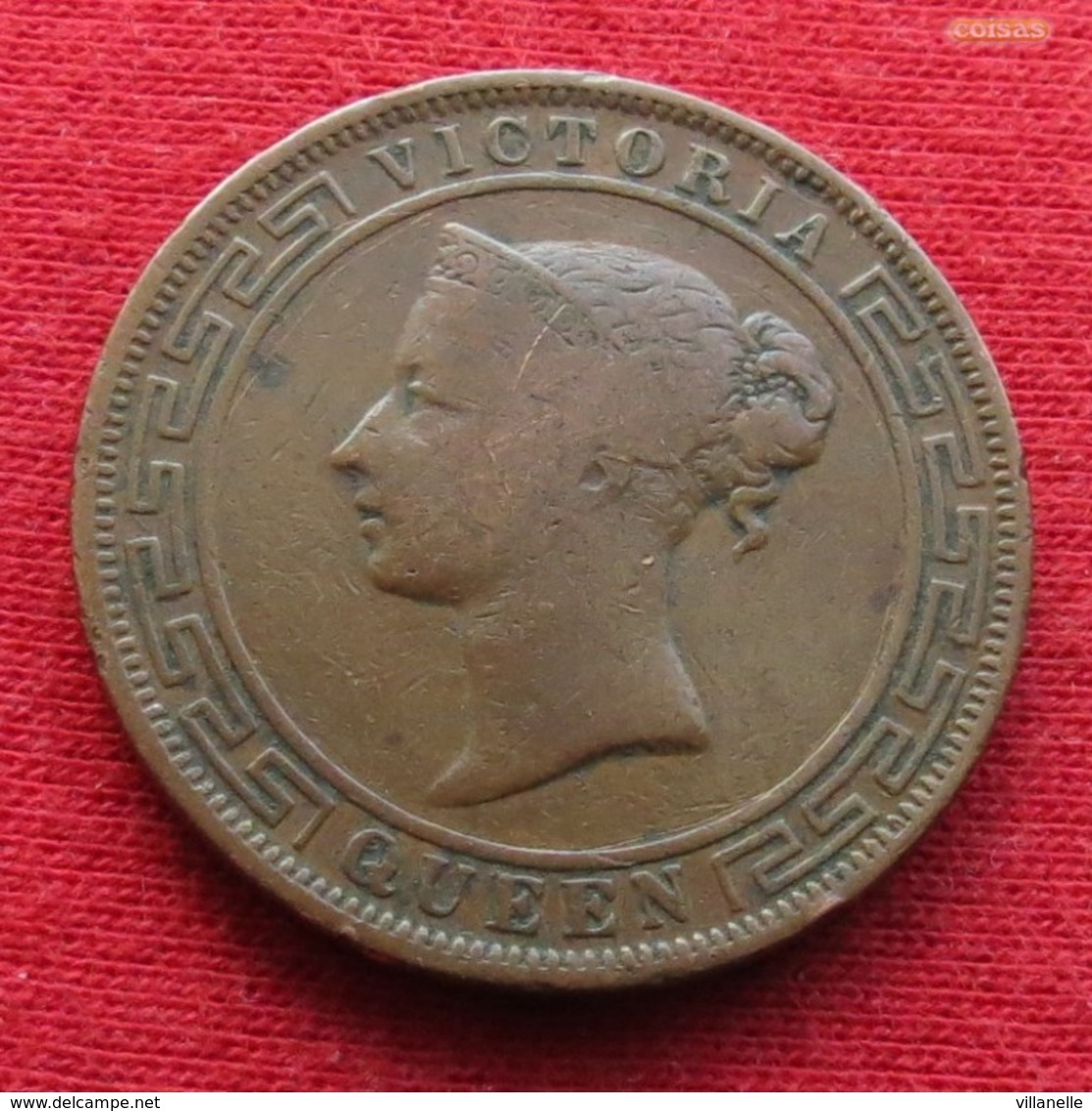 Sri Lanka Ceylon 5 Cents 1870  *V2 - Sri Lanka