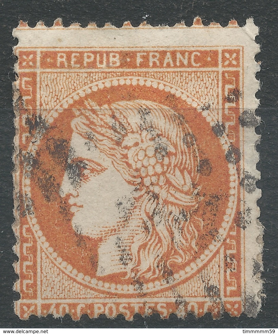 Lot N°44261  Variété/n°38, Oblit GC, Piquage - 1870 Siege Of Paris
