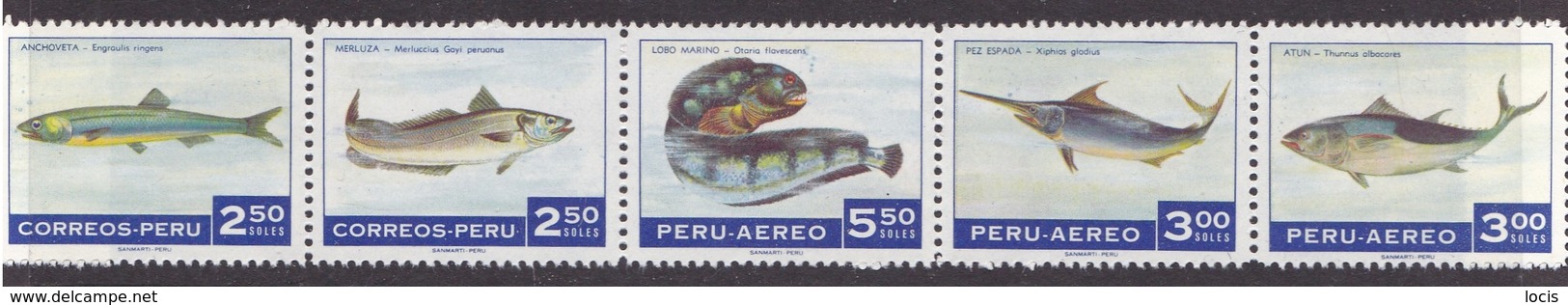 PERU 1970 MNH** - Pesci