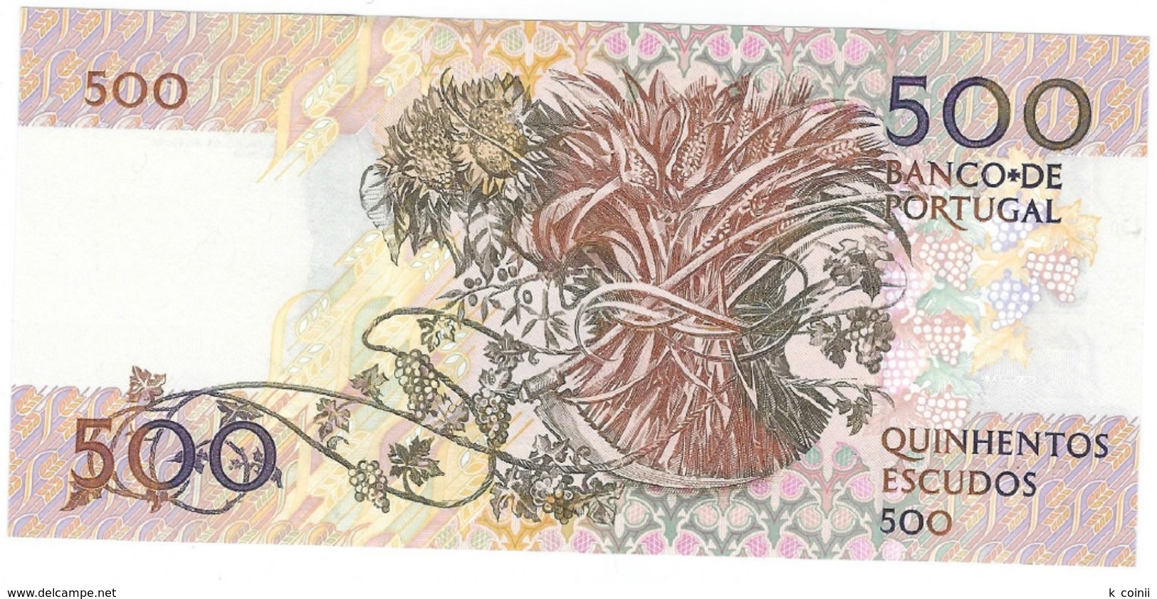 Portugal - 500 Escudos (500$00) 1987 20 Nov - UNC - Portugal