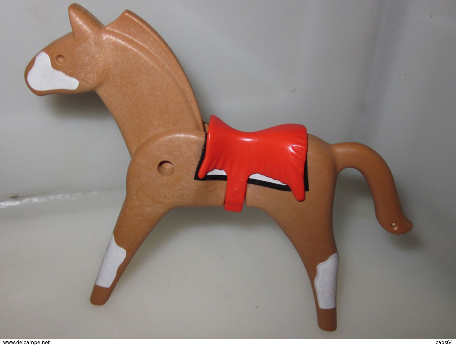 GEOBRA PLAYMOBIL 1974  CAVALLO INDIANO   CON SELLA - Playmobil