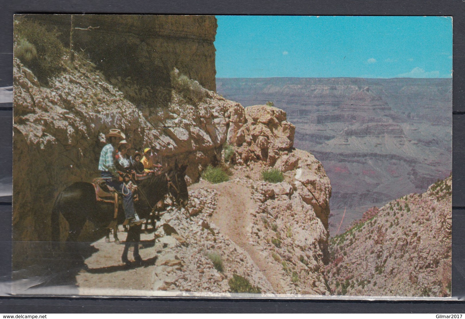 Postkaart Van Grand Canyon Met Getakseerd In Belgie - Covers & Documents