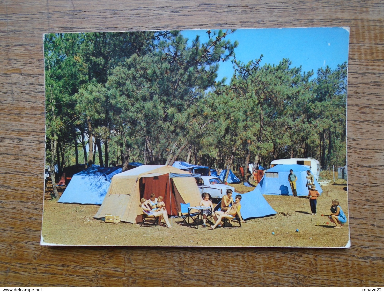 île De Ré , Sainte-marie , Une Vue Du Camping " Les Grenettes " " Carte Animée Vacanciers " - Ile De Ré