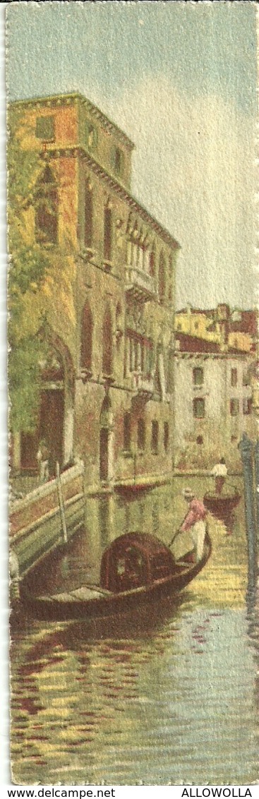 873 " VENEZIA - RIO VAN AXEL "  MINI-CARTOLINA ILLUSTRATA ORIG  NON SPED. - Venezia