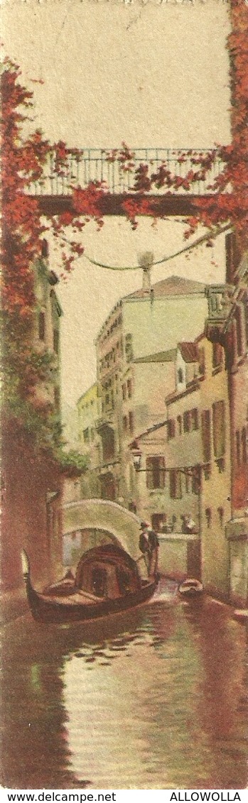 874 " VENEZIA - RIO ALBRIZZI "  MINI-CARTOLINA ILLUSTRATA ORIG  NON SPED. - Venezia