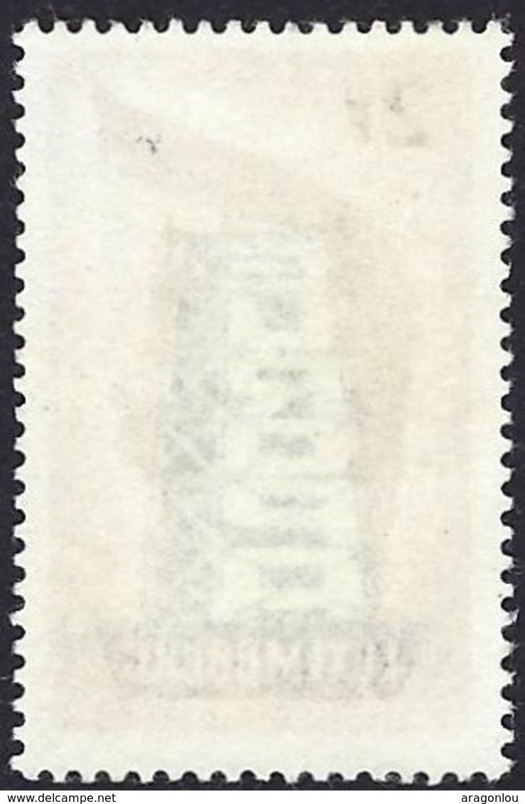 1956 Timbre Europa 2F. Brun/gris/noirâtre/noir, Neuf, Gomme, Sans Charnière Michel:555 (2scans) - Neufs