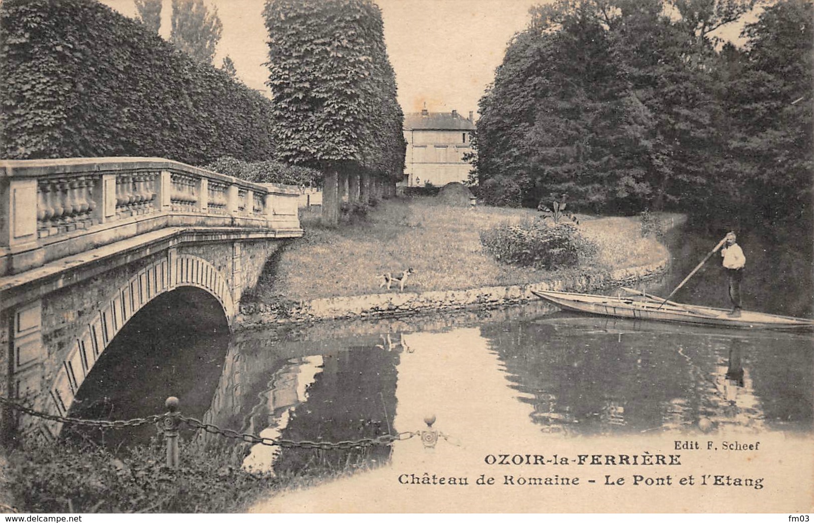 Lésigny Château De Romaine Canton Brie Comte Robert Près Ozoir La Ferrière - Lesigny