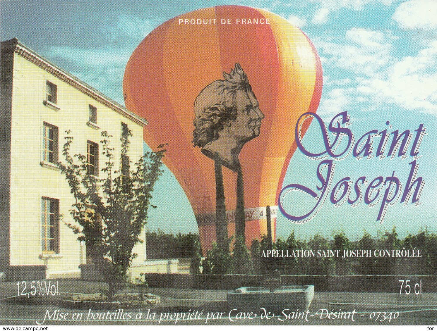 Cotes Du Rhone : SAINT-JOSEPH :  07 Saint-désirat ( Pas De Frais Paypal ) - Côtes Du Rhône