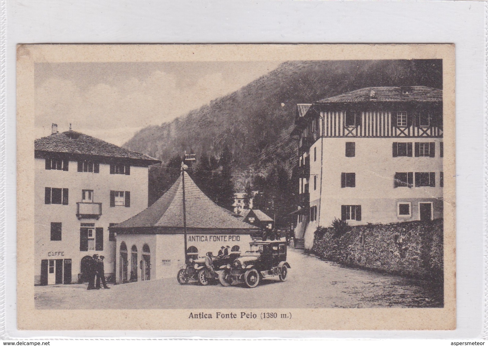 ANTICA FONTE PEIO. CIRCA 1929. CIRCULEE ANTICA TO ROMA- BLEUP - Trento