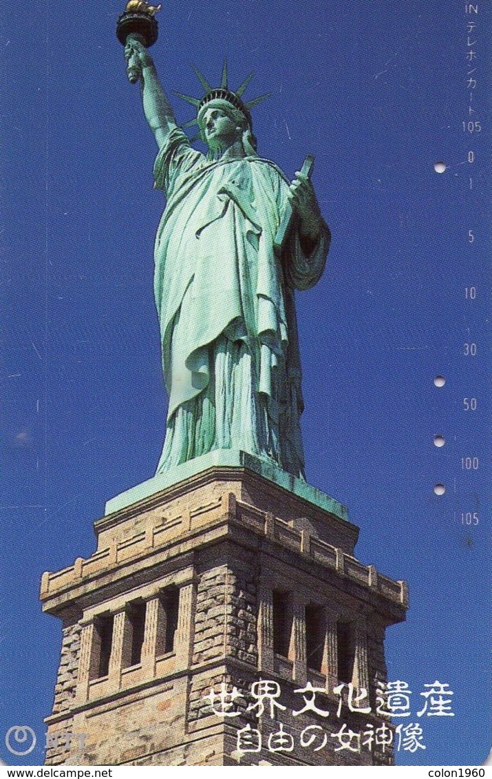 JAPON. Statue Of Liberty - Wcm. (ESTATUA DE LA LIBERTAD). JP-331-449 D. (164) - Japón