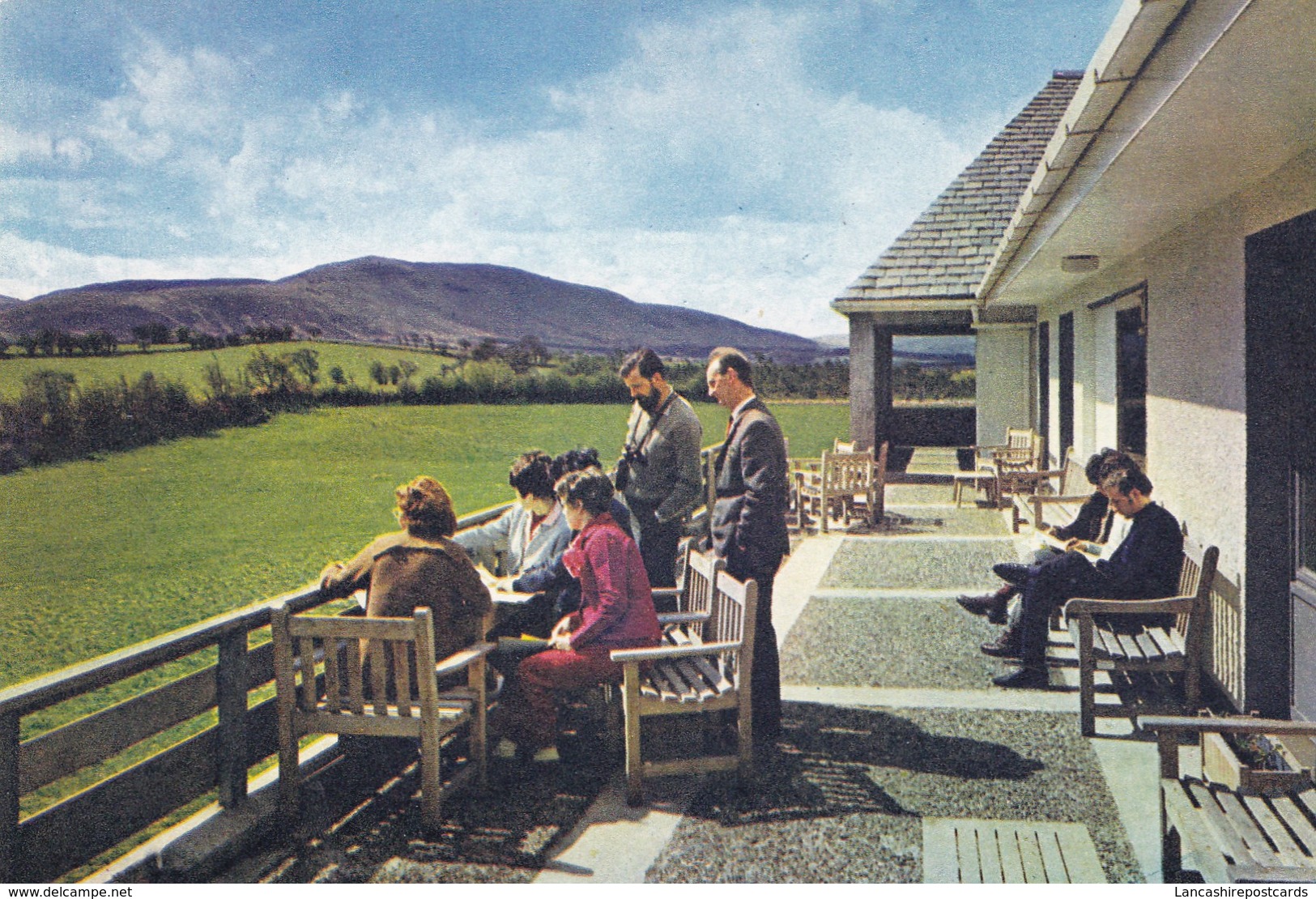 Postcard Brecon Beacons Mountain Centre From The Terrace My Ref  B22829 - Breconshire