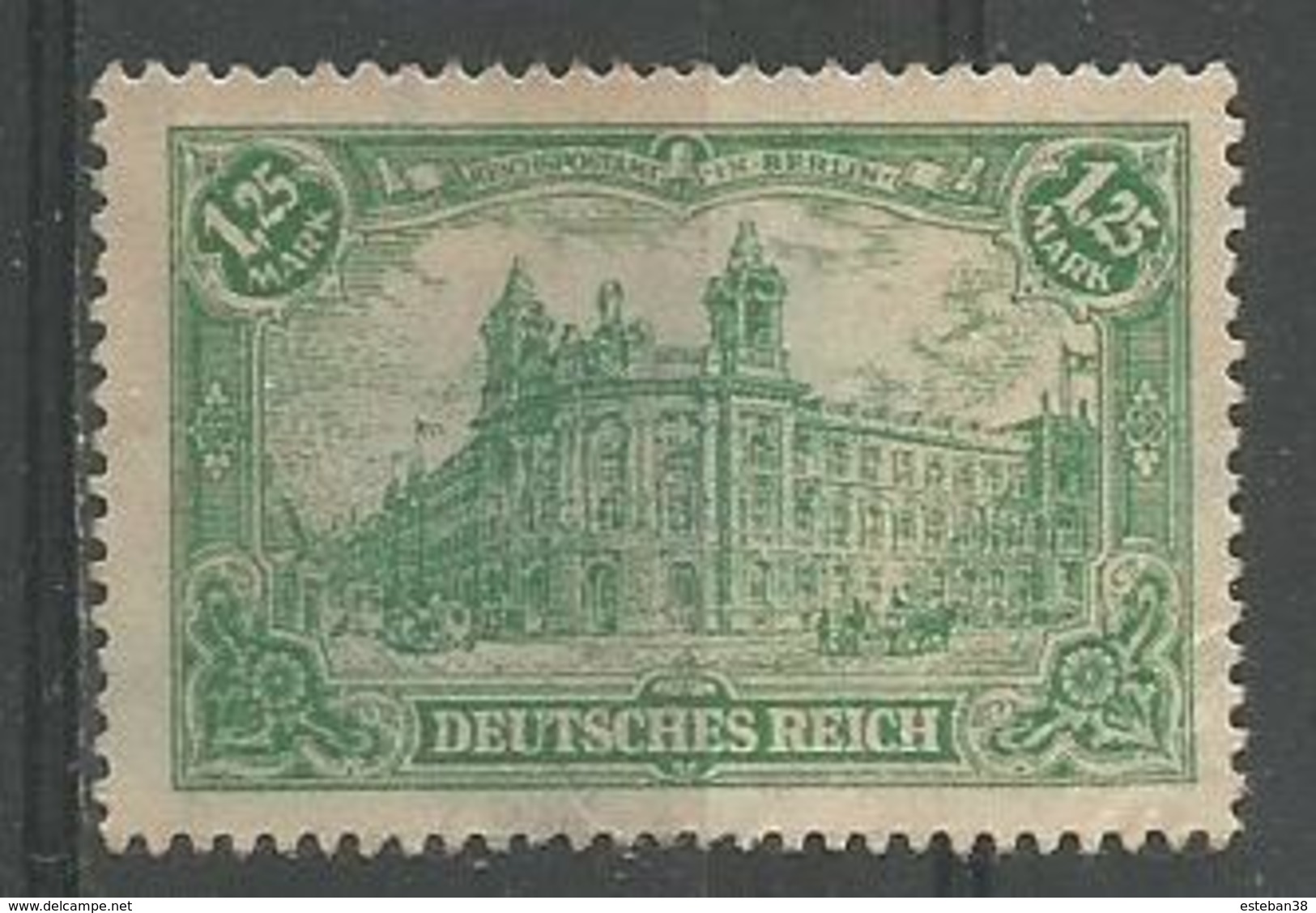 Deutsches Reich 1m 25 Vert - Ungebraucht