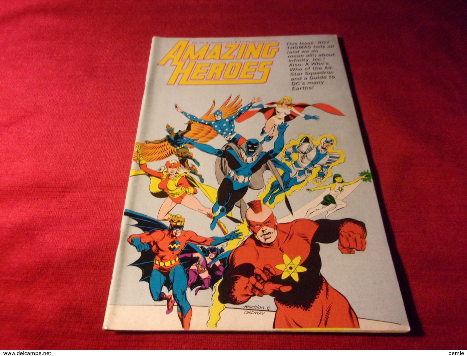 AMAZING  HEROES   No 36 - Otros Editores