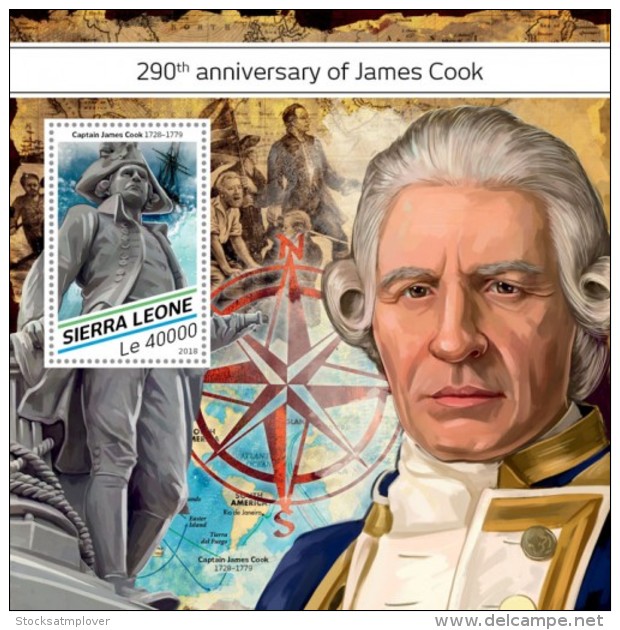 SIERRA LEONE 2018   James Cook S201807 - Sierra Leone (1961-...)