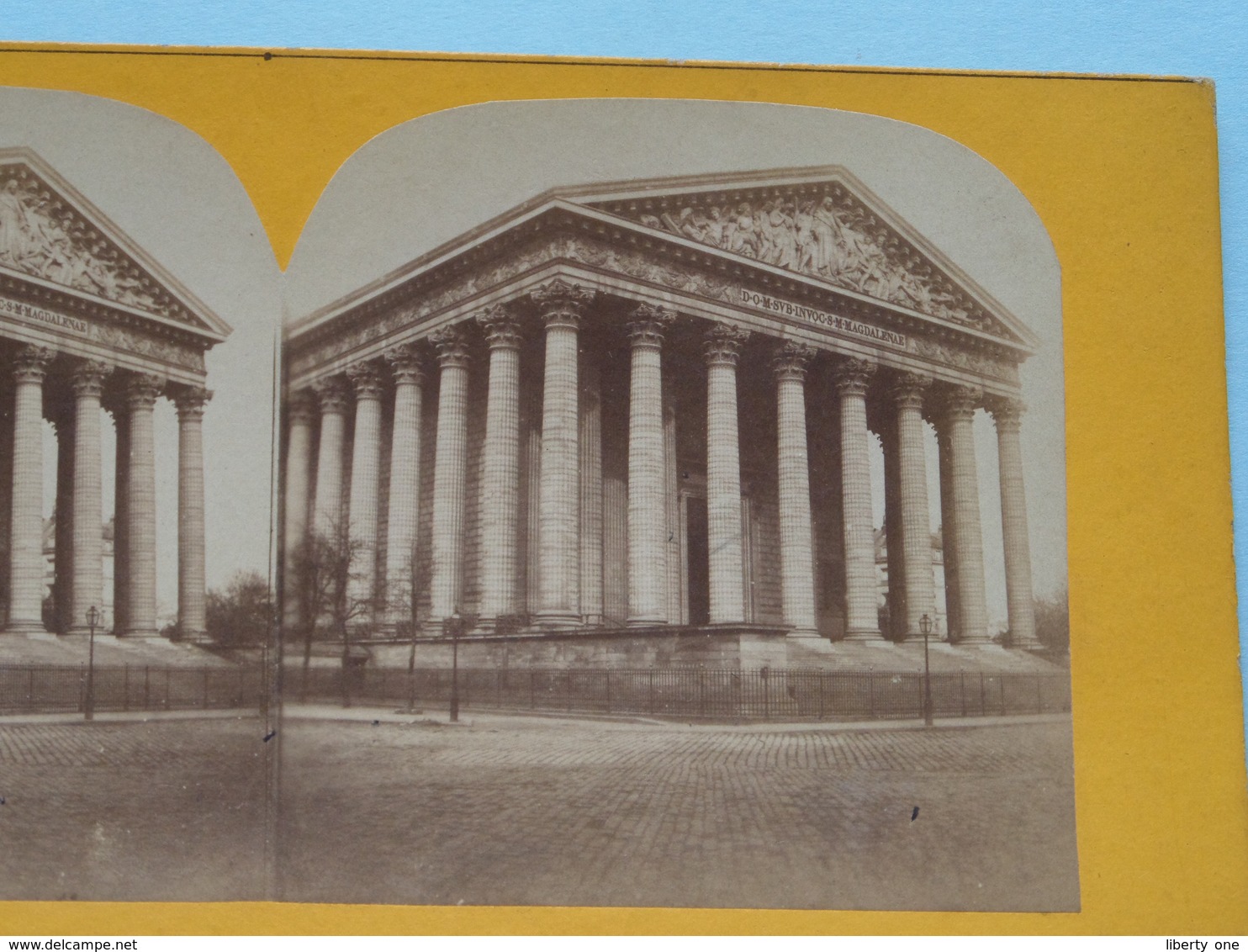 La MADELEINE - Paris ( Stereo Photo ) ( La France ) ! - Photos Stéréoscopiques