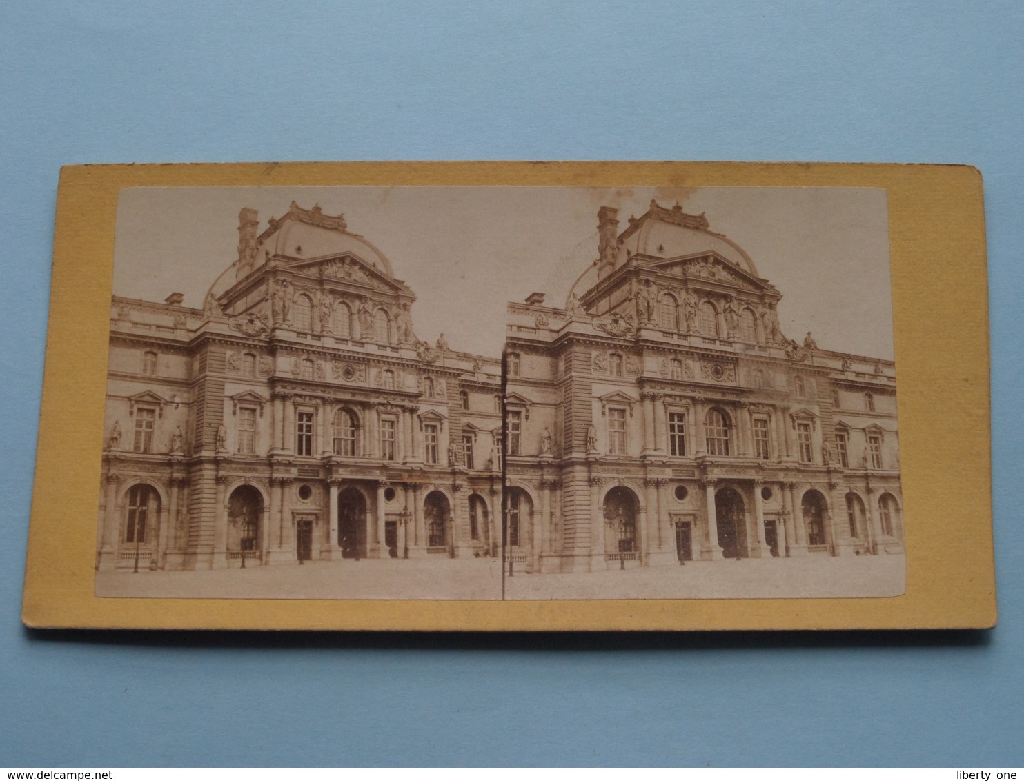 LOUVRE à Paris ( Stereo Photo ) ( La France ) ! - Photos Stéréoscopiques