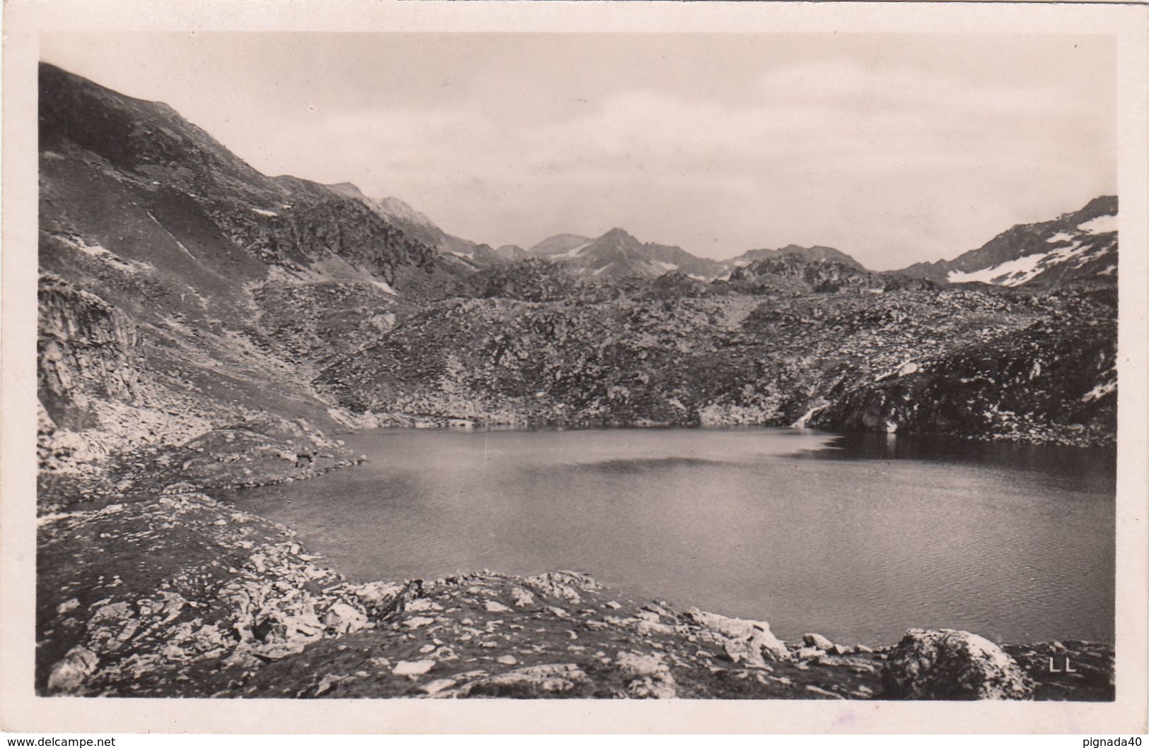 Cp , 65 , BARÈGES , Le Lac Dets Coubous Et Les Glaciers De Néouvielle - Vic Sur Bigorre