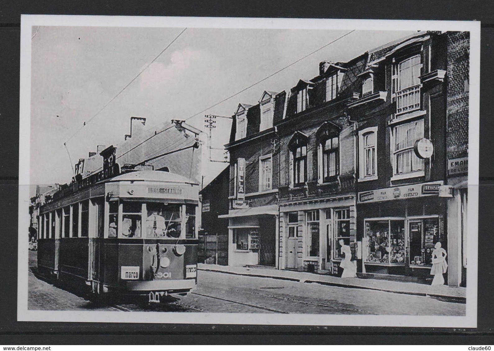 REPRODUCTION  TRAM LIEGE SERAING - Tramways