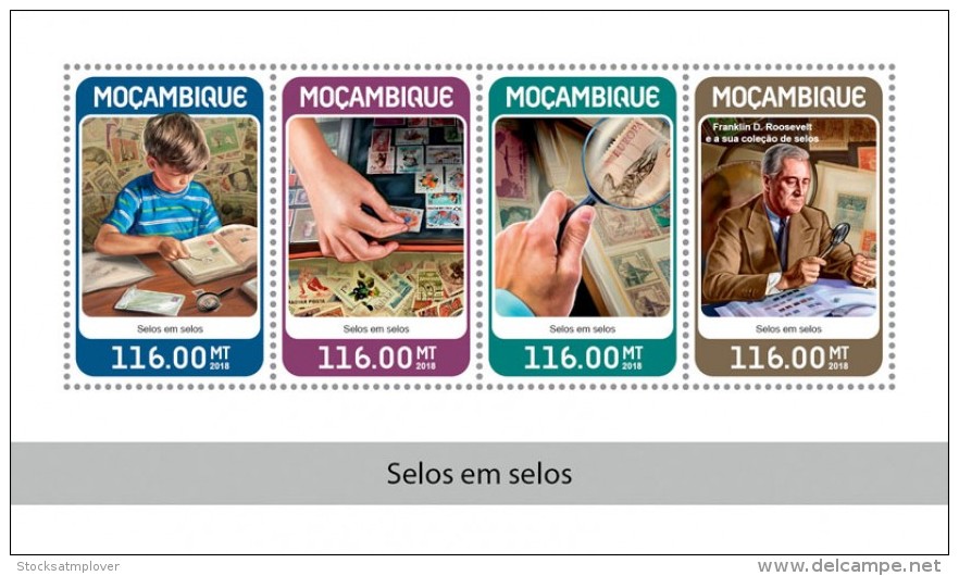 Mozambique 2018  Stamps On Stamps  S201807 - Mozambique