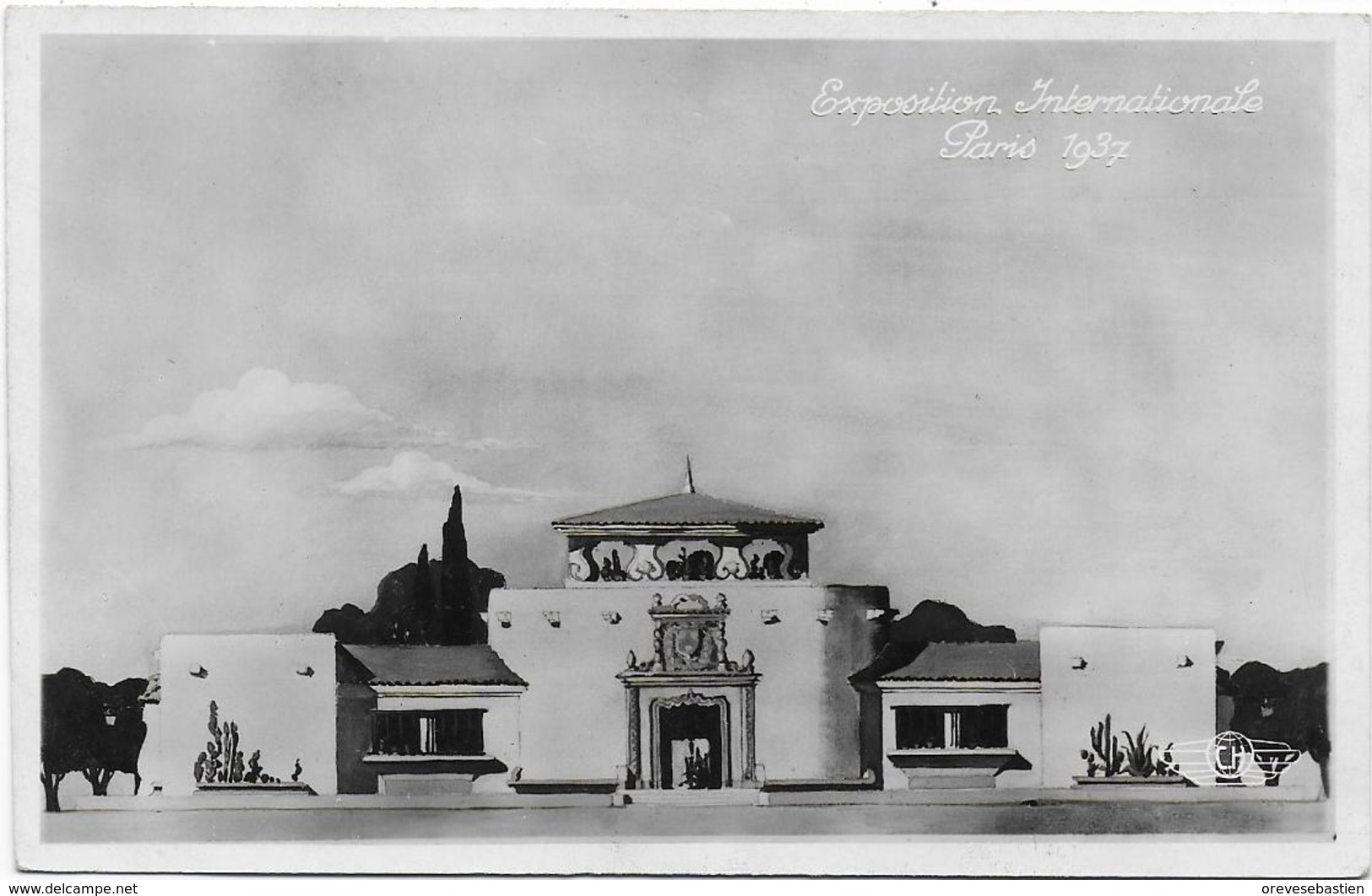 CPA - EXPOSITION INTERNATIONALE PARIS 1937 - PAVILLON DU VENEZUELA - ARCHITECTES MM. MALAUSENS ET VILLANUEVA - Expositions