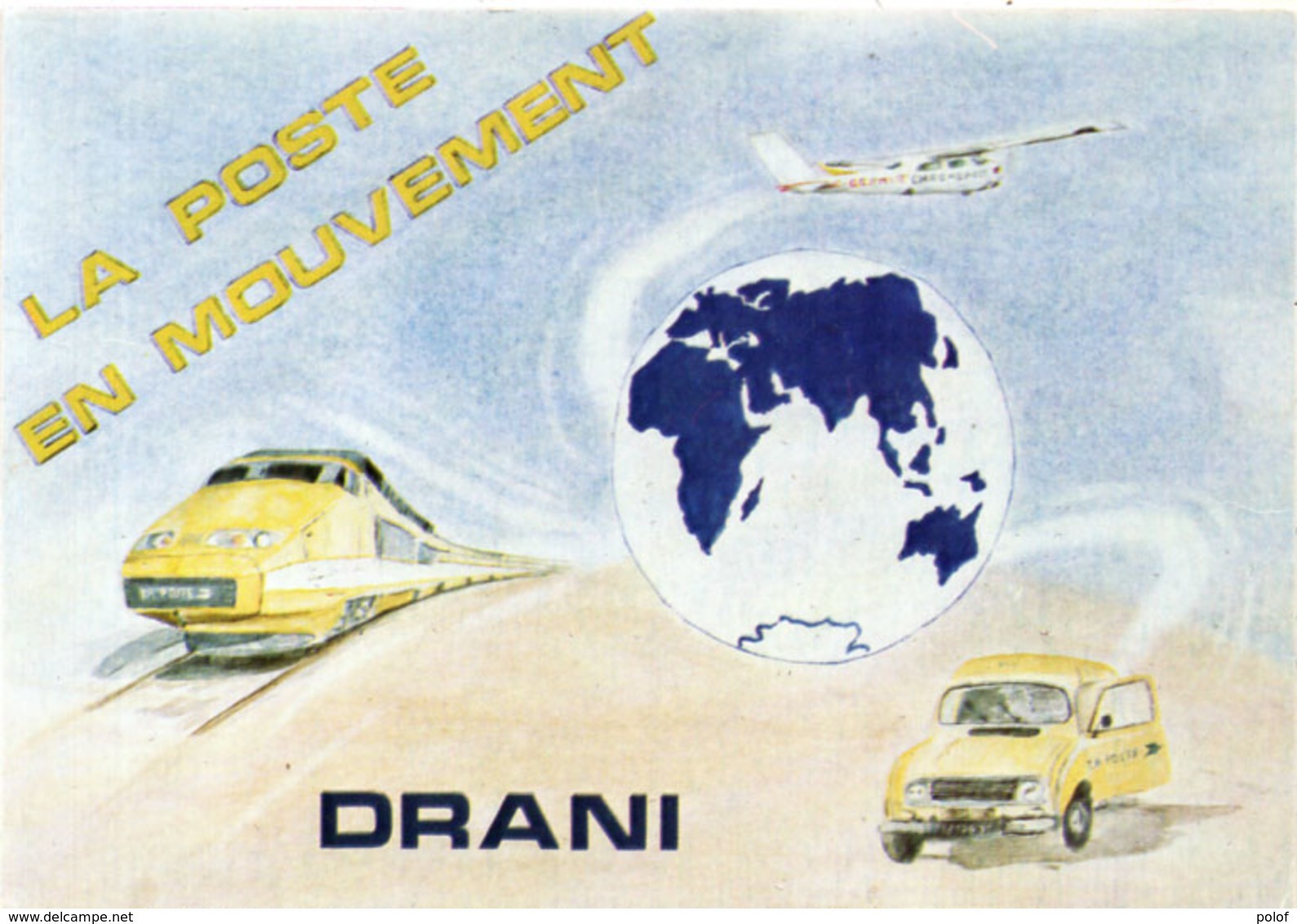 La Poste En Mouvement "DRANI" - TGV Postal  (106985) - Trains