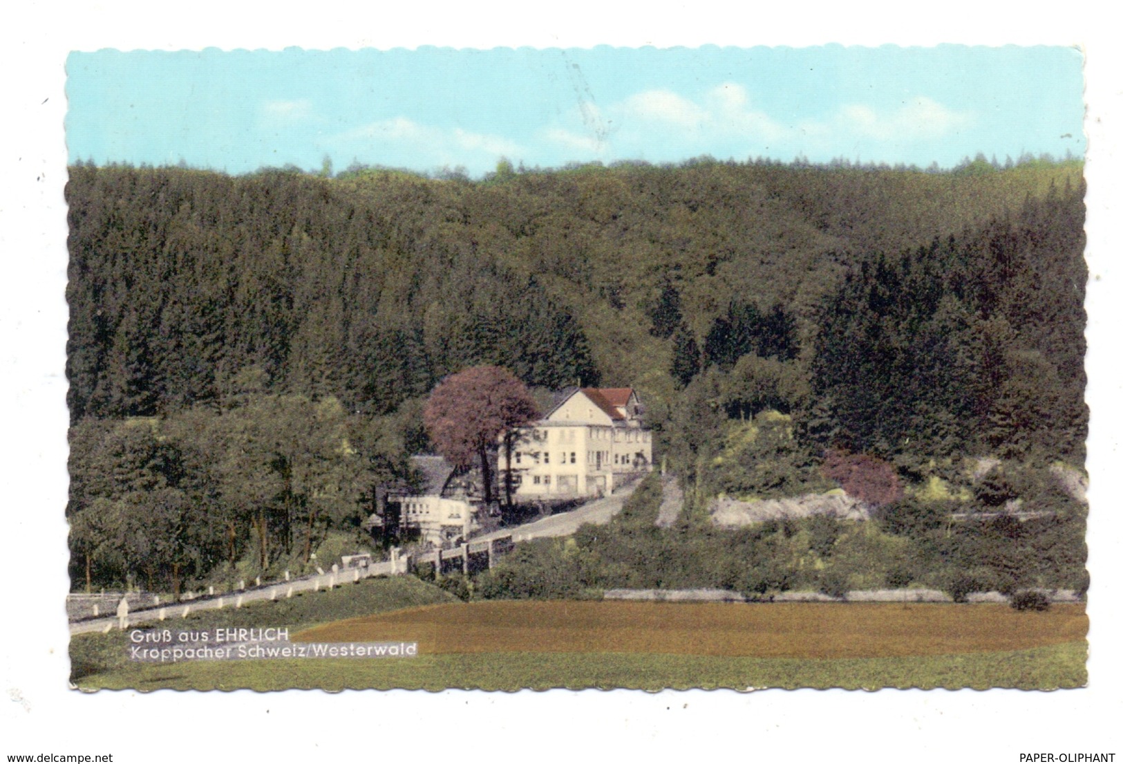 5238 - HACHENBURG - HEIMBORN - EHRLICH, Hotel Wedde-Bollmann - Hachenburg