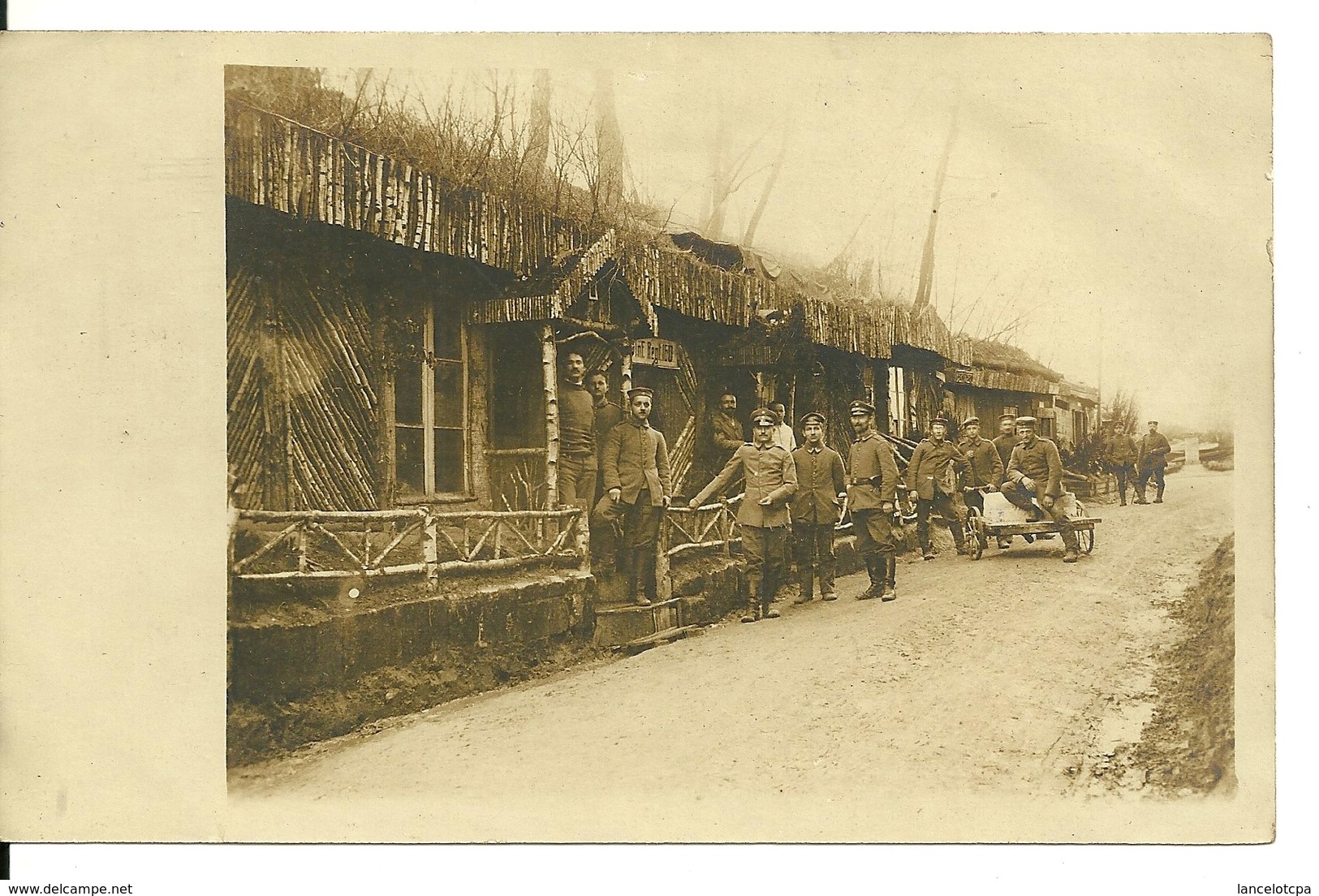 02 - VILLERS LA FOSSE / CARTE PHOTO ALLEMANDE - Autres & Non Classés