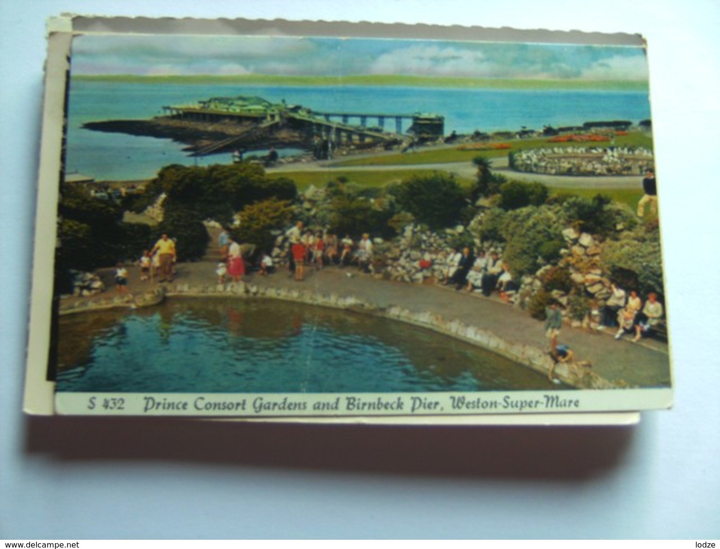 Engeland England  Somerset Weston-super-Mare Prince Consort Gardens And Birnbeck Pier - Weston-Super-Mare