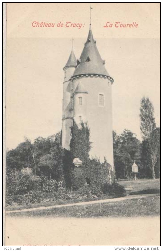 D58 - Château De Tracy - La Tourelle  -  Carte Précurseur  : Achat Immédiat - Brinon Sur Beuvron