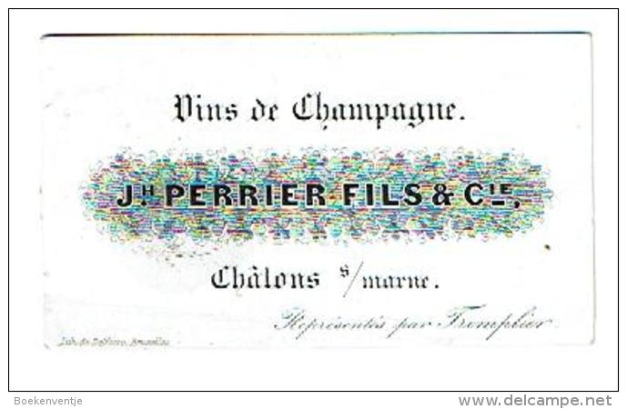 Jh. Perrier Fils &amp; Cie. Vins De Champagne Châlons S/ Marne Repréntés Par Tremplier - Autres & Non Classés