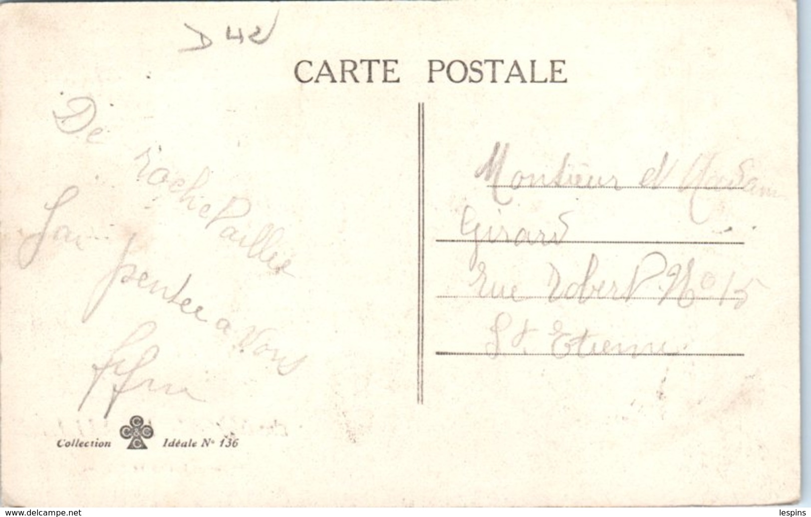 42 - ROCHETAILLEE -- Un Baiser - Rochetaillee