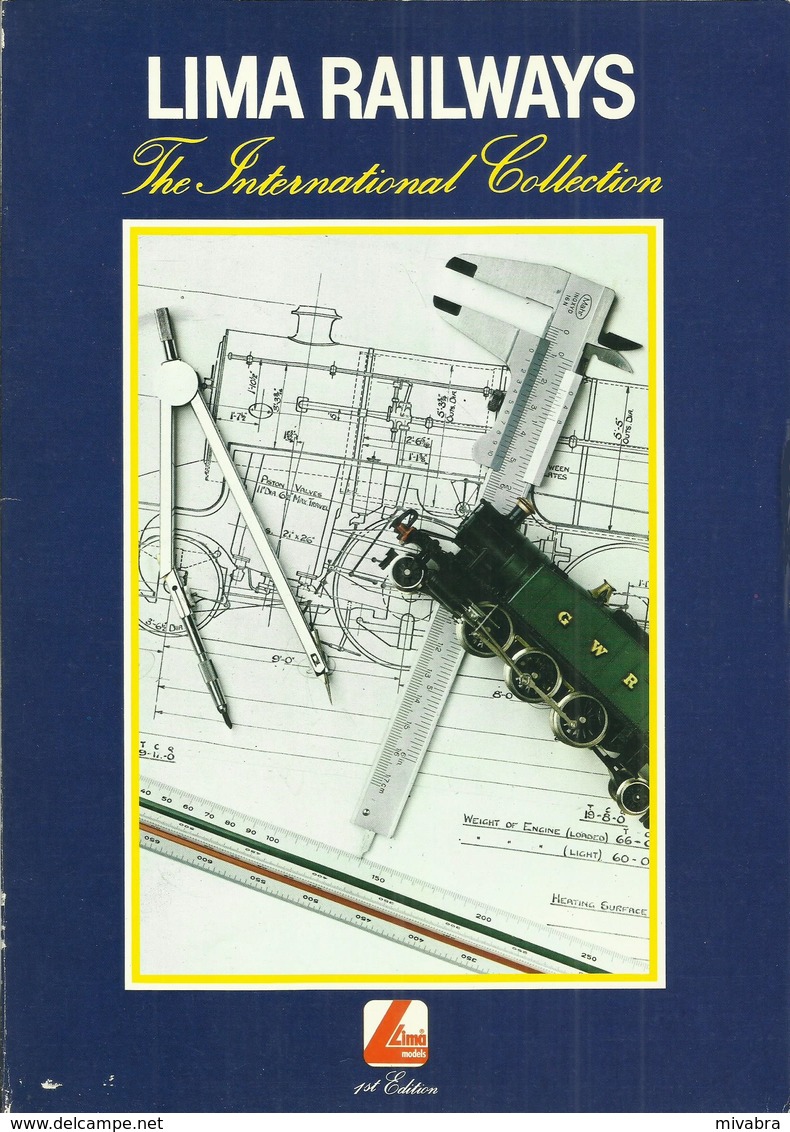 LIMA RAILWAYS - THE INTERNATIONAL COLLECTION - LIMA MODELS 1st EDITION 1980  Lokomotives Locomotives Modelbahn Railroad - Anglais