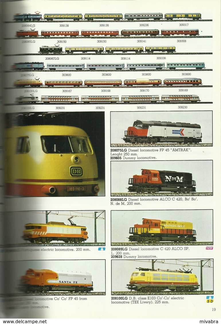 LIMA RAILWAYS - THE INTERNATIONAL COLLECTION - LIMA MODELS 1st EDITION 1980  Lokomotives Locomotives Modelbahn Railroad - Inglés