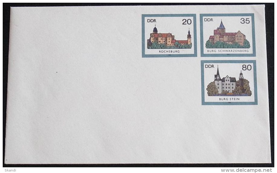 DDR 1985 Mi-Nr. U 2 Ganzsache Ungebraucht - Enveloppes - Neuves