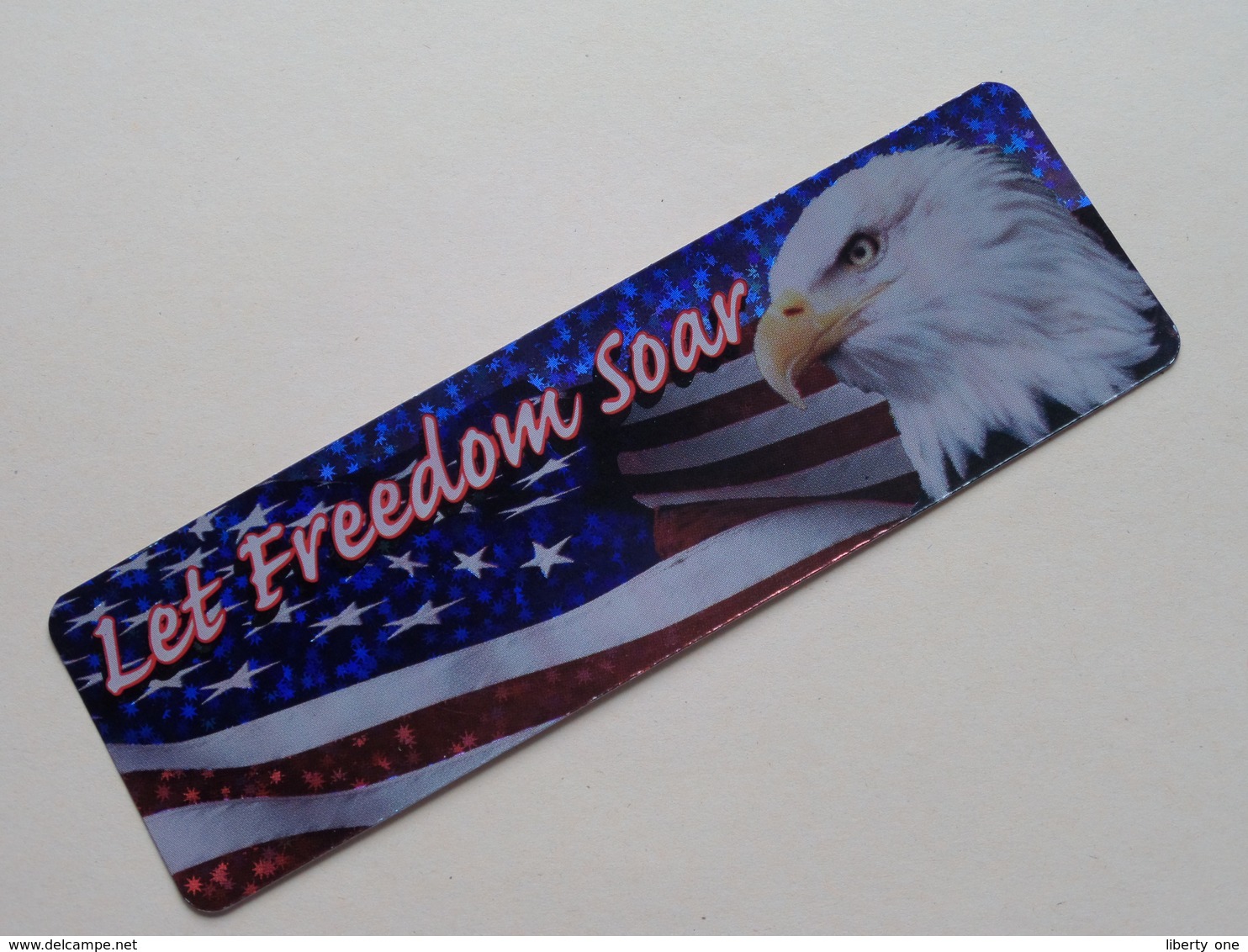 Bookmark, Marque-page, Bladwijzer Let FREEDOM Soar ( DAV ) ( Voir Photo ) Anno 19?? ( Zie Foto Voor Details ) ! - Marque-Pages