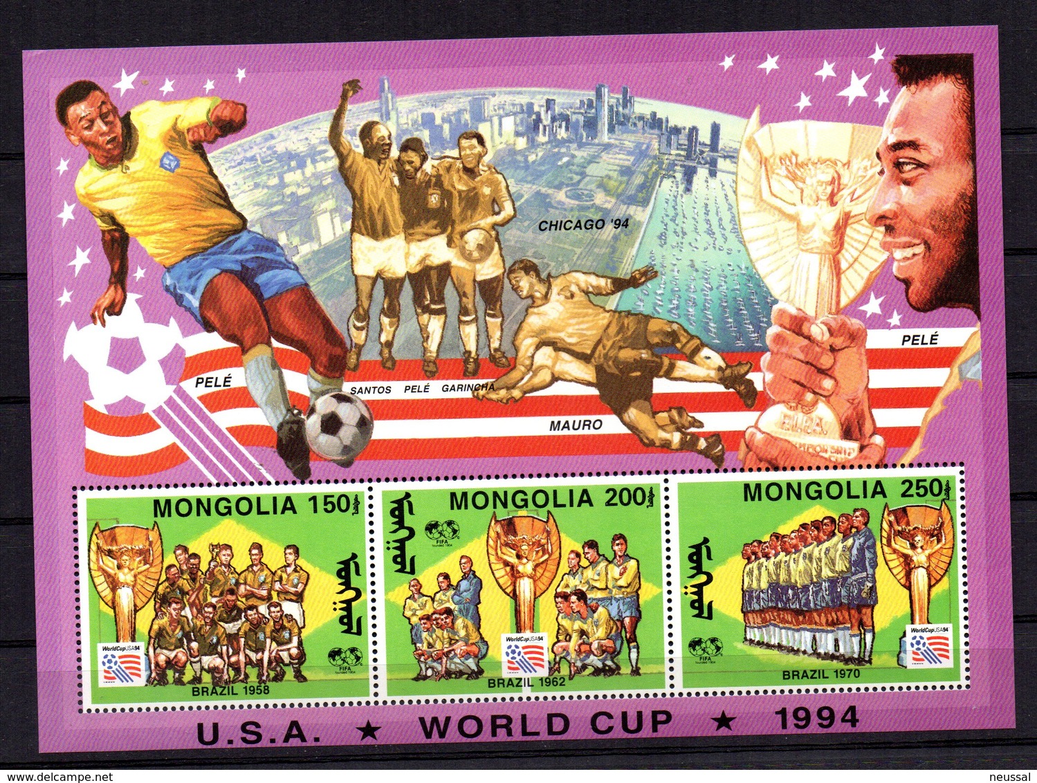 Hb-203/6 Mongolia - 1994 – Estados Unidos