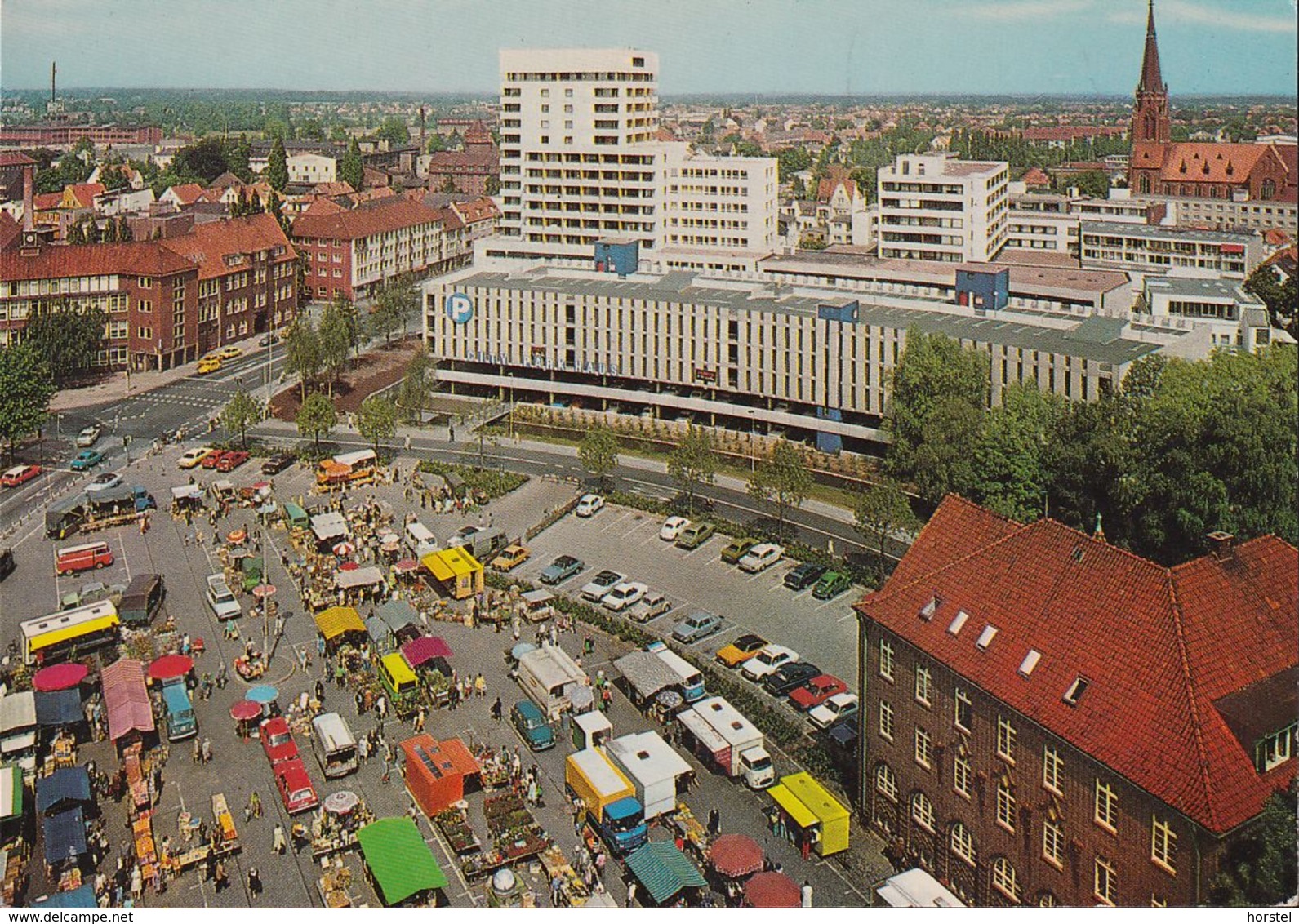 D-27749 Delmenhorst - City Center - Wochenmarkt - Cars - Delmenhorst