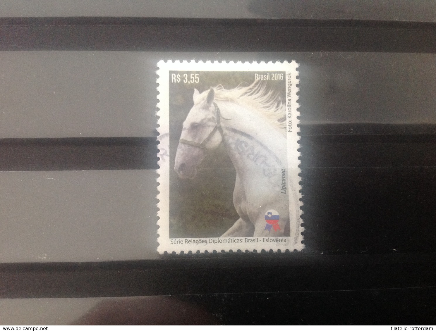 Brazilië / Brazil - Paarden (3.55) 2016 - Used Stamps