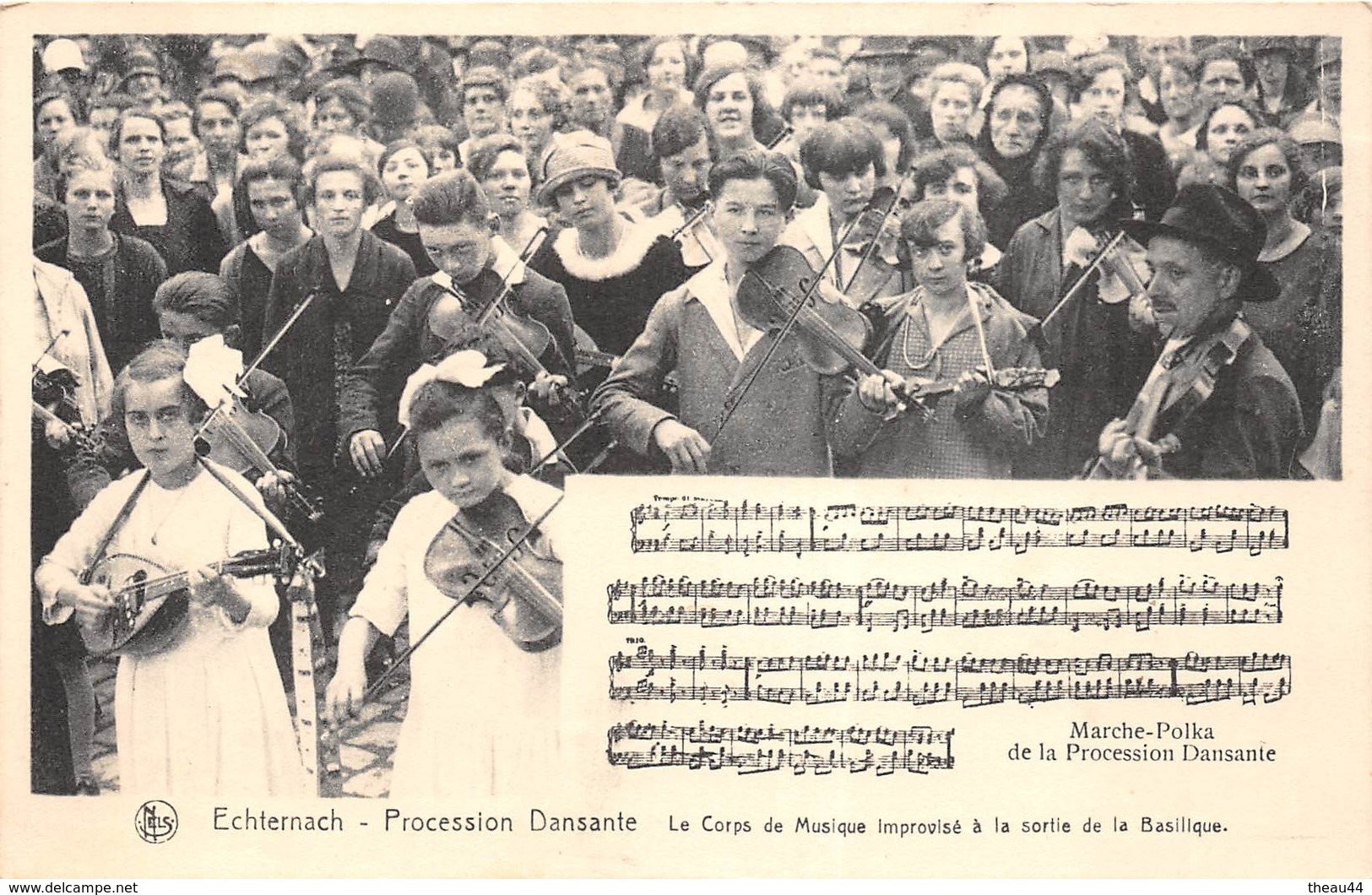 ¤¤  -   LUXEMBOURG    -   ECHTERNACH   -  Procession Dansante  -  Violonistes, Violon    -  ¤¤ - Echternach