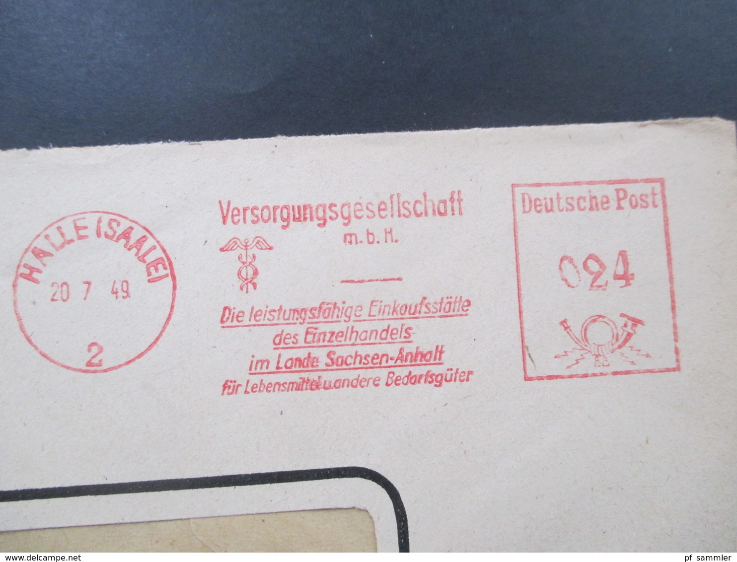 DDR Dienstpost ab 1949 - 50er Jahre. Frankiert / Freistempel. VD und ein Beleg Verwaltungswertpost. Toller Posten!