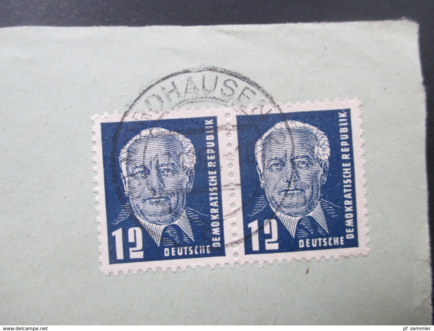 DDR Dienstpost ab 1949 - 50er Jahre. Frankiert / Freistempel. VD und ein Beleg Verwaltungswertpost. Toller Posten!